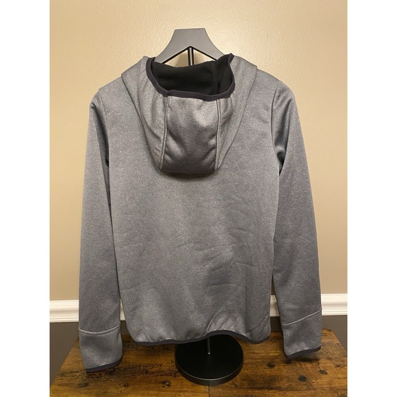 BENCH MULTIPURPOSE CITY CLOTHING MENS SIZE M GRAY LINED FULL ZIP HOOD JACKET - Picture 2 of 6